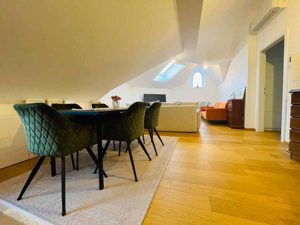 Modernes Appartement mit Fernblick Wien Exterior foto