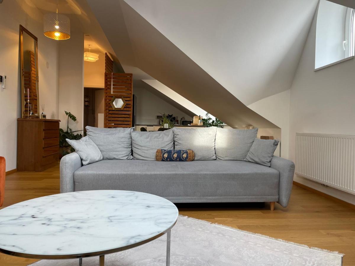 Modernes Appartement mit Fernblick Wien Exterior foto